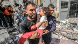 Denuncian asesinato de miles de menores en Gaza por agresión israelí