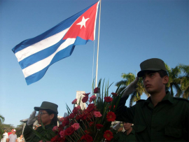 Evocan en Cuba a mártires de la patria