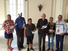 Reconocen a promotores del ideario martiano en Santiago de Cuba