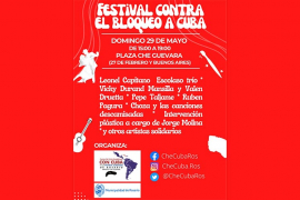 Celebrarán en Argentina Festival contra bloqueo de EEUU a Cuba