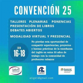 Comenzará en Cuba 25 Convención de Especialistas de Lengua Inglesa