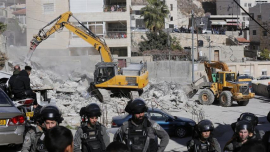 Israel destruye más viviendas palestinas