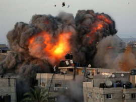 Palestinos reclaman fin de la agresión y del bloqueo a Gaza