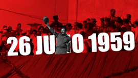 70 años del 26 de Julio: Vigencia de un himno de combate