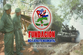 Felicita presidente de Cuba a combatientes del Ejército Occidental
