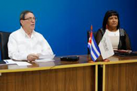 Reitera Cuba solidaridad con México