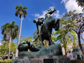 Una estatua ecuestre casi desconocida en Cuba