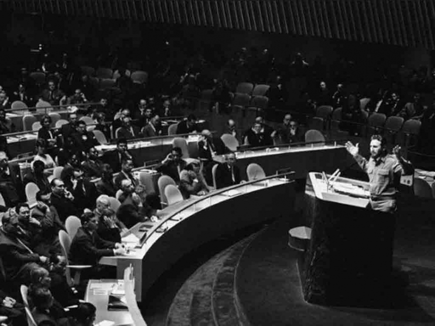 Fidel Castro en la ONU: “Vamos a hablar claro”
