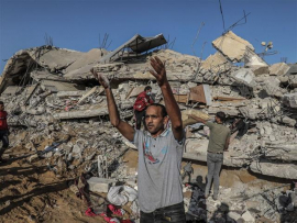 Más de 30 mil 600 muertos en Gaza por ofensiva militar israelí