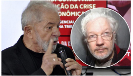 Piden a Lula en Brasil que conceda asilo a Julián Assange