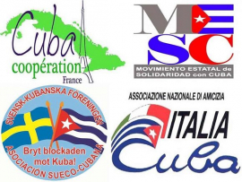 Cuatro grandes organizaciones de solidaridad con Cuba piden a las instituciones europeas acciones contra el bloqueo estadounidense