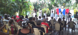 Rinden homenaje a víctimas del crimen de Barbados