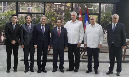 A 50 años de relaciones, Cuba y Laos se fortalecen desde sus Partidos