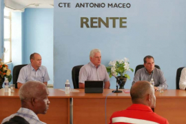 Chequea Díaz-Canel situación de termoeléctrica en Santiago de Cuba