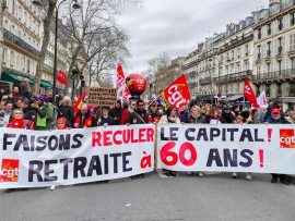 Decimocuarta jornada de protestas en Francia contra reforma de retiro