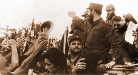 Una caravana de libertad y victoria en la Cuba de 1959