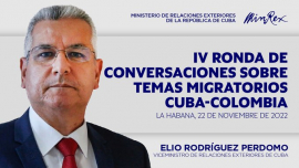 Realizan Cuba y Colombia conversaciones migratorias