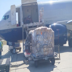 Arriba a Santiago de Cuba donativo proveniente de Lamentin