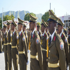 La juventud de verde olivo en la primera línea de combate