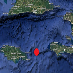 Sismo perceptible en Santiago de Cuba