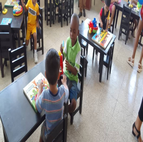 Inauguran casita infantil Rayito de Sol