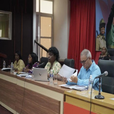 Sesionó el Pleno del Comité Provincial del Partido