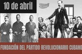 10 de abril de 1892, fundación del Partido Revolucionario Cubano