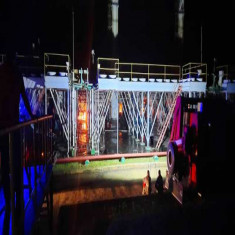 Extinguen incendio en Central Eléctrica Fuel Renté sin reportes de heridos