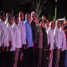 Encabeza Raúl Castro acto por el 26 de Julio en Ciego de Ávila