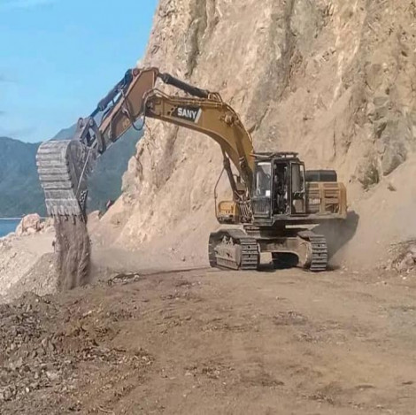 Por los caminos que Melissa destruyó