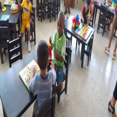 Inauguran casita infantil Rayito de Sol