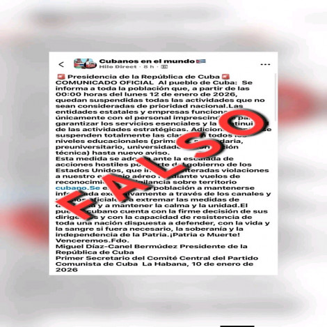 Desmienten Fake News sobre suspensión de actividades docentes y laborales