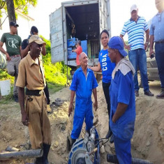 Recorre Inés Chapman Waugh sitios de interés social en Santiago de Cuba