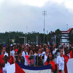 Homenaje a Fidel en Santiago de Cuba