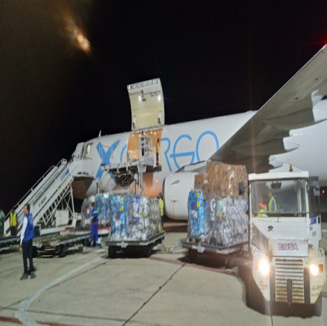 Ayuda humanitaria llega a Santiago de Cuba para provincias afectadas por 'Melissa'