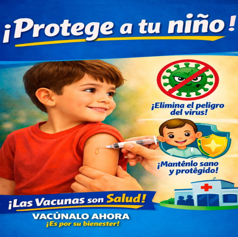 Inicia vacunación contra PRS y poliomielitis