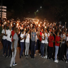 La luz del Maestro volvió a las calles de Santiago (+Fotos)