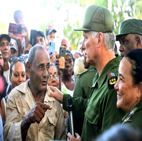 Regresa Díaz-Canel a Granma