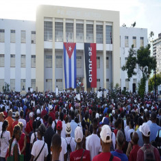 Por Raúl y por Cuba ahí estuvo el pueblo santiaguero