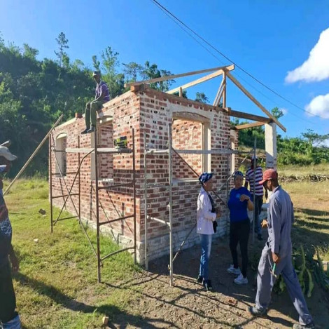 Ejecutan estrategia para recuperar  las viviendas afectadas por Melissa en Santiago de Cuba