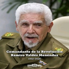 Declaran Duelo Oficial por el fallecimiento del Comandante Ramiro Valdés