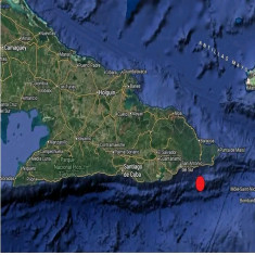 Sismo perceptible en Santiago de Cuba