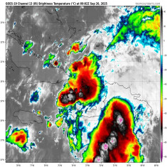 Se prevén intensas lluvias y tormentas eléctricas en el oriente cubano a partir de hoy