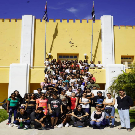 Federación Estudiantil Universitaria en Santiago de Cuba promueve vínculo con la Historia