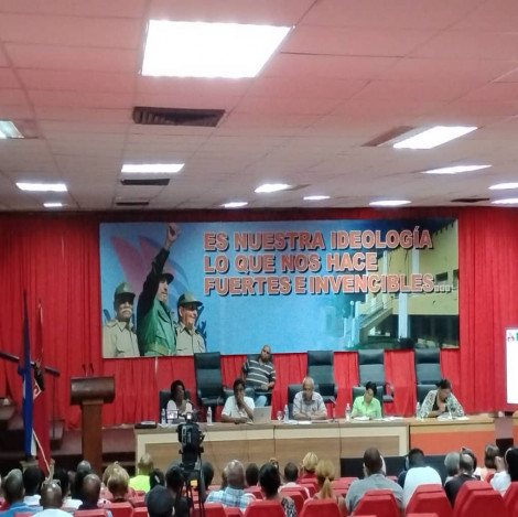 Se desarrolló el XI Pleno Extraordinario del Comité Municipal del PCC