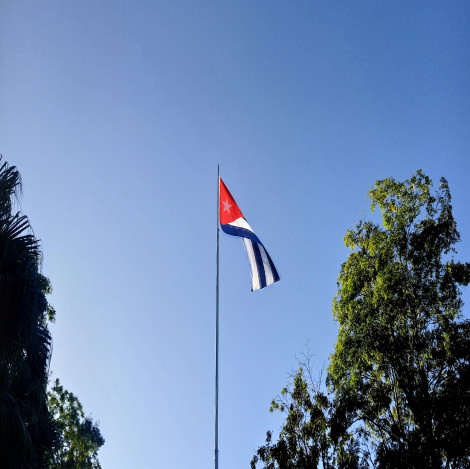 Nuestros muertos, alzando los brazos, ¡la sabrán defender todavía!