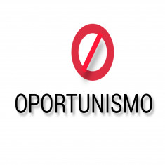 No al oportunismo