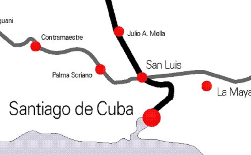 vias ferreas provincia stgo