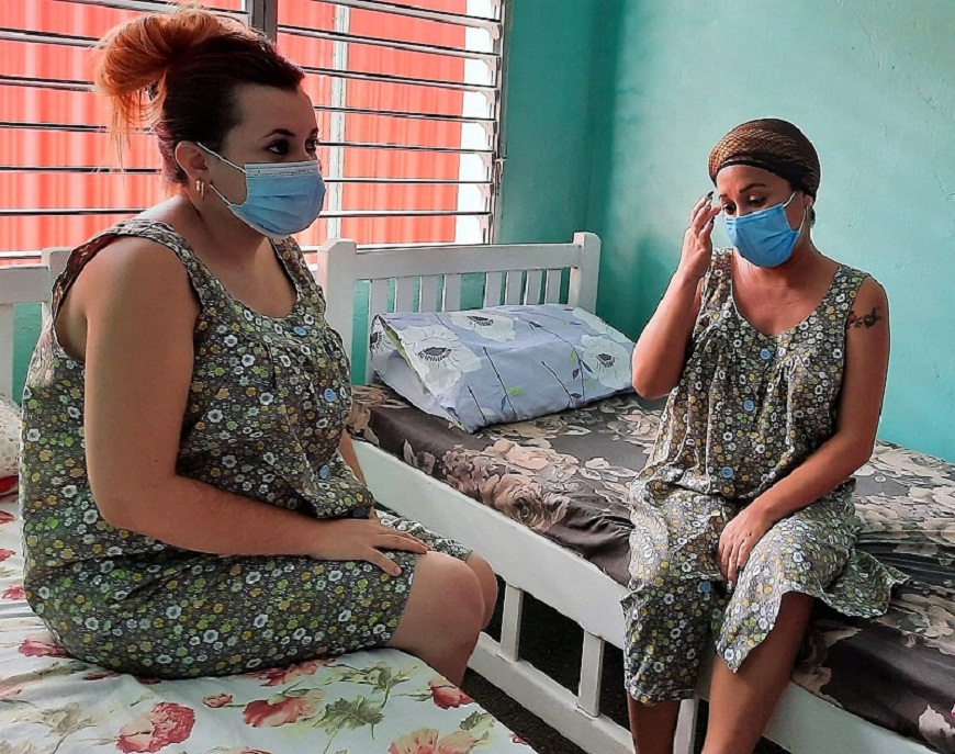 Las embarazadas cuentan con el confort y las condiciones necesarias para su descanso