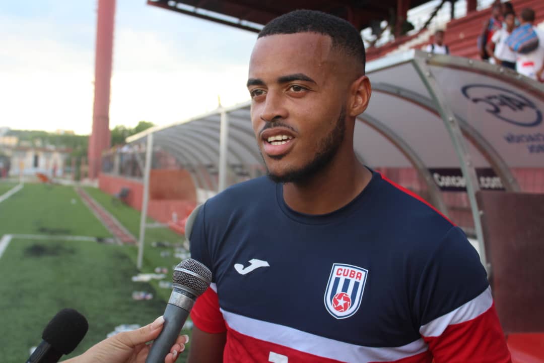 William Pozo anotó el único gol de Cuba